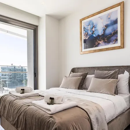 Del Mar Beachfront 'c' 2 Bedroom * Лимасол
